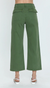 Sophia Wide Leg Utility Ankle Basil