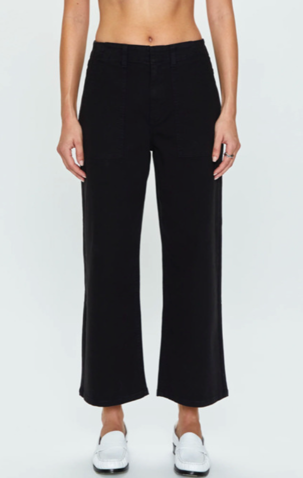 Sophia Wide Leg Pant Black 25