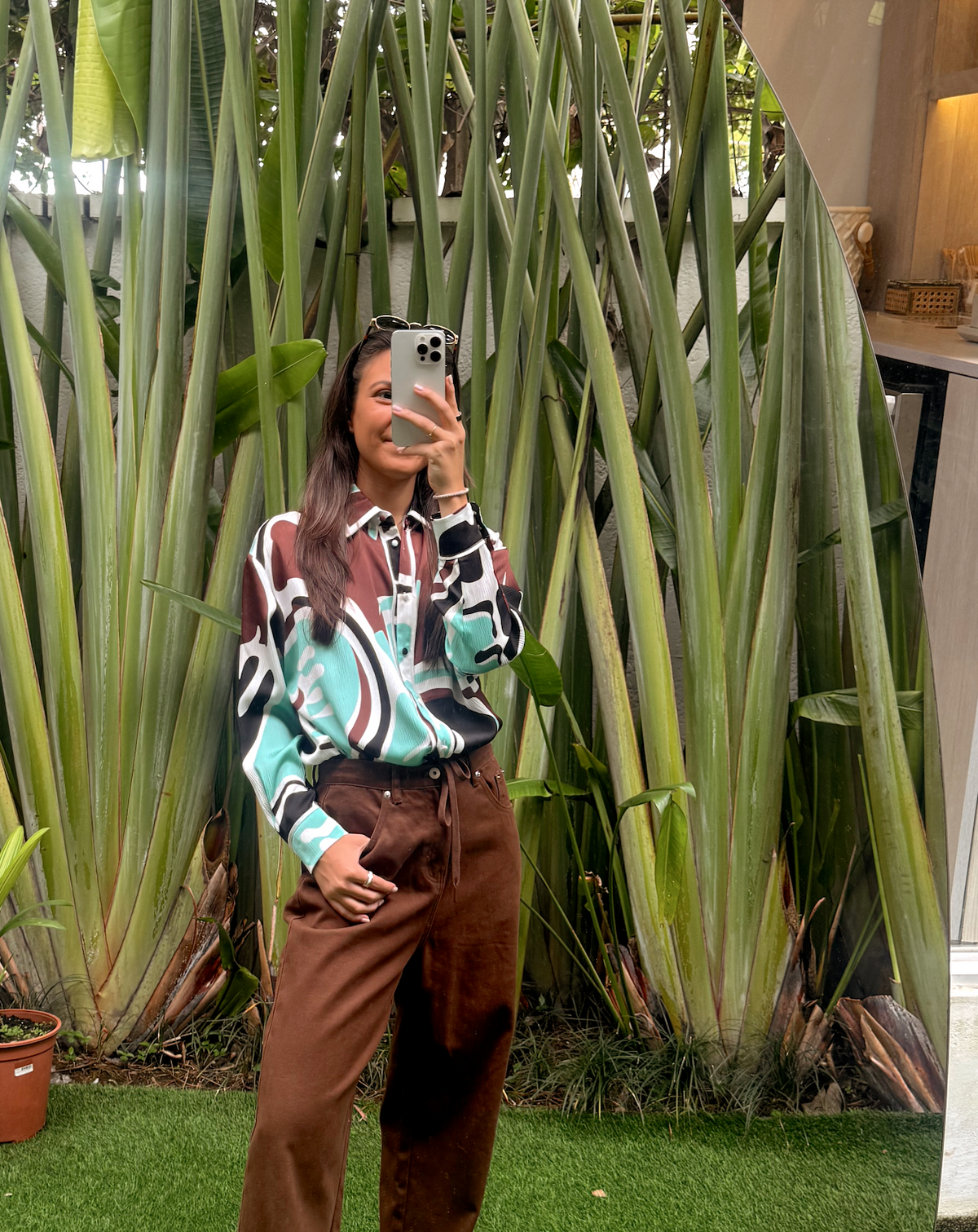 Lison Print Shirt