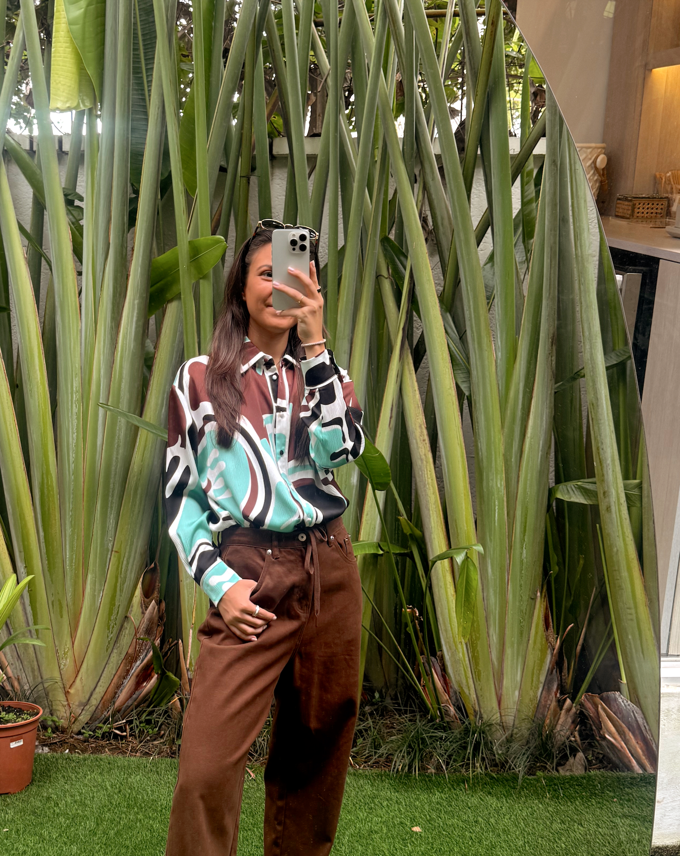 Lison Print Shirt