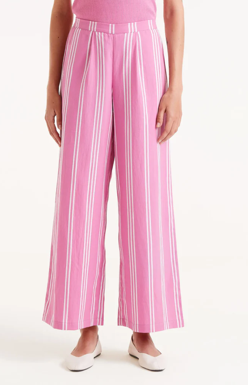 Tinera Pant Striped Pink