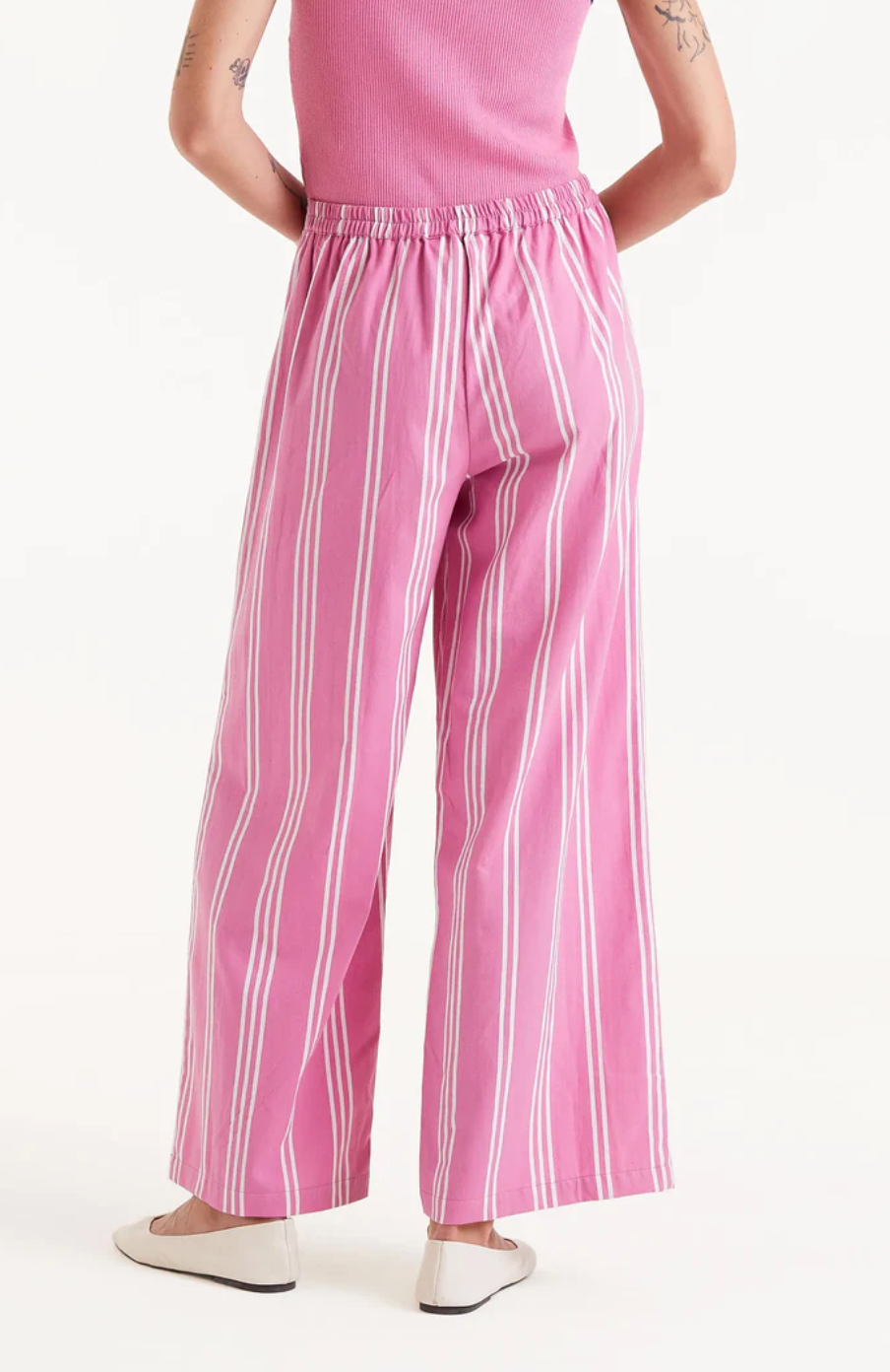 Tinera Pant Striped Pink
