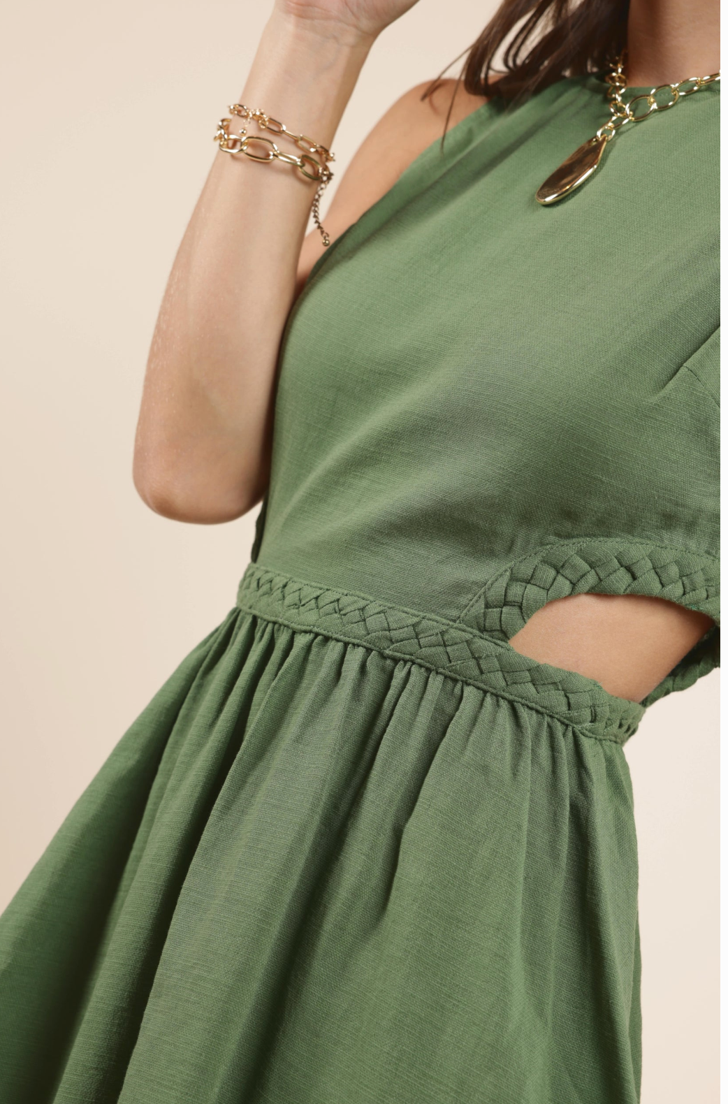 Good Day Dress Green