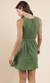 Good Day Dress Green