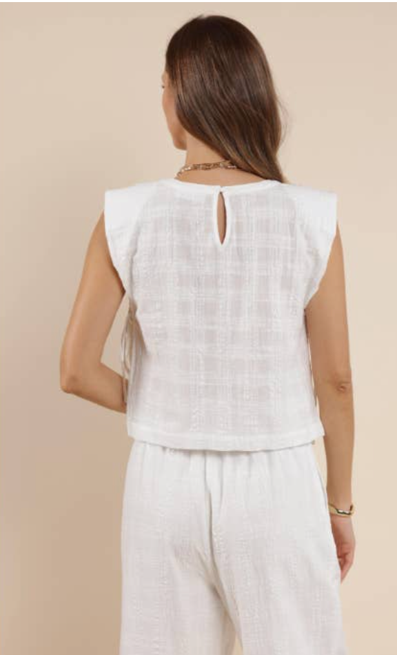 Saltir Top White