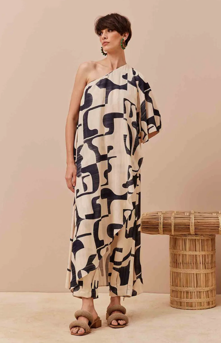 Aminta Blouse Dark Blue