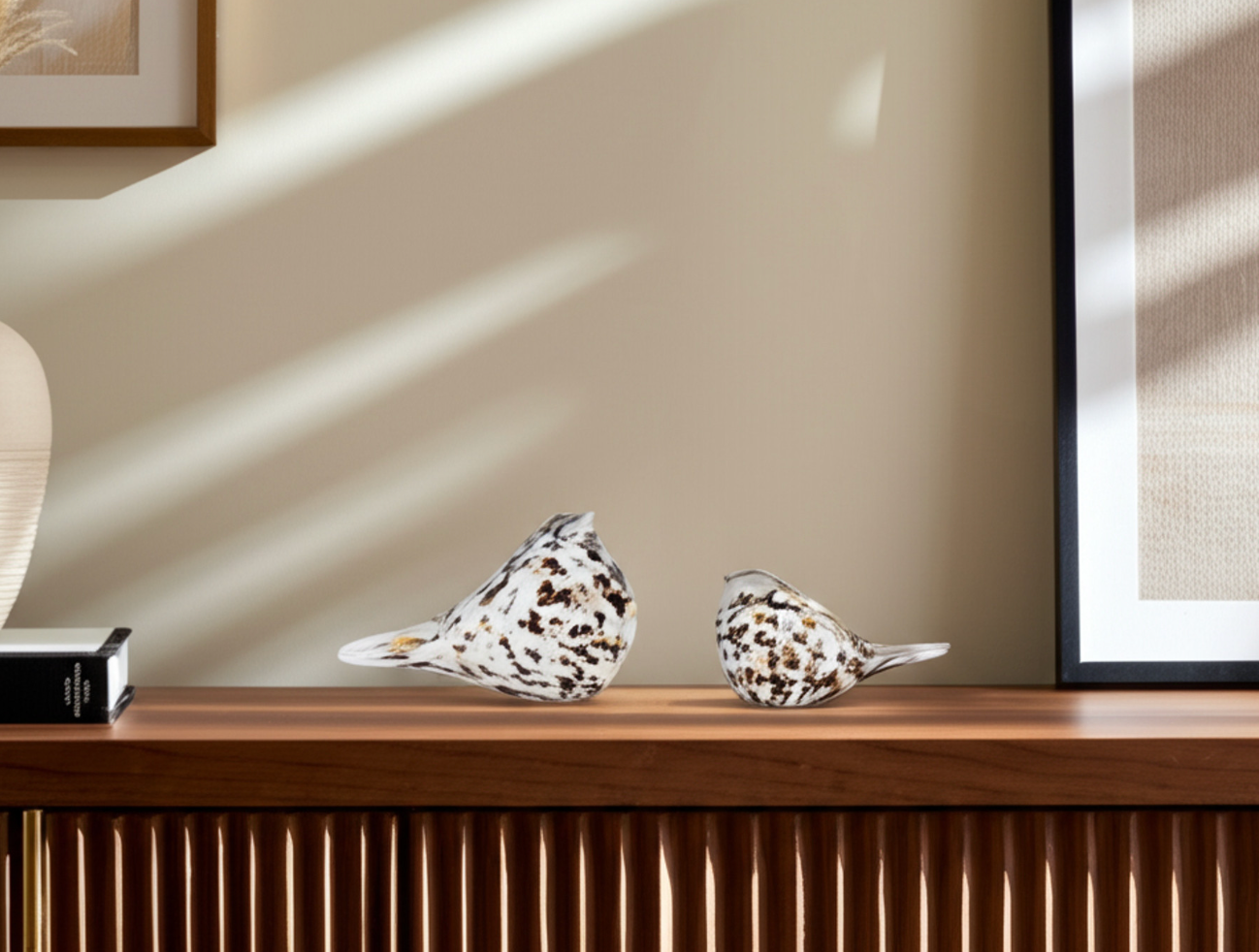 Noreen Artisan Blown Glass Bird