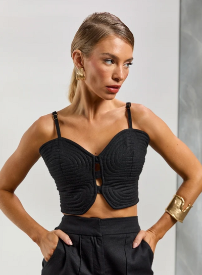 Tallie Top Black