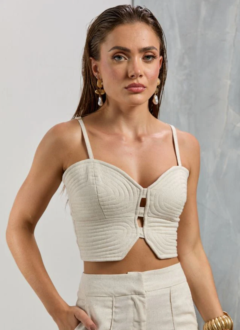Tallie Top Natural