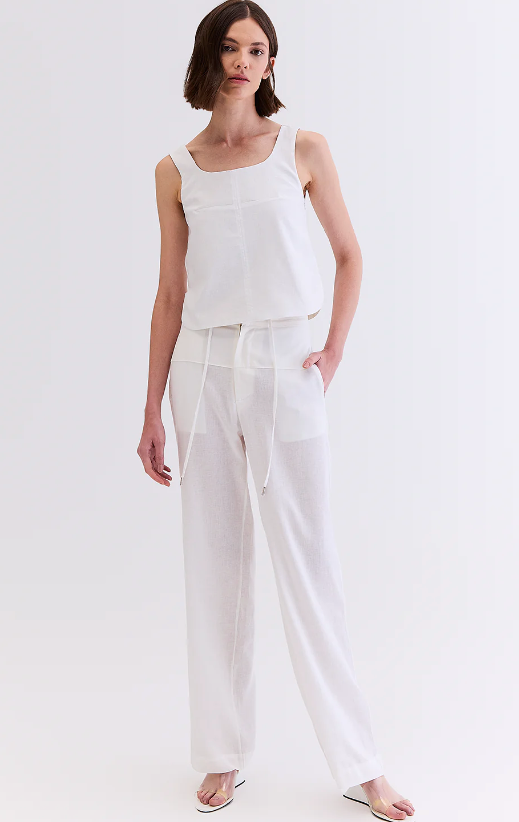 Yina Pant White