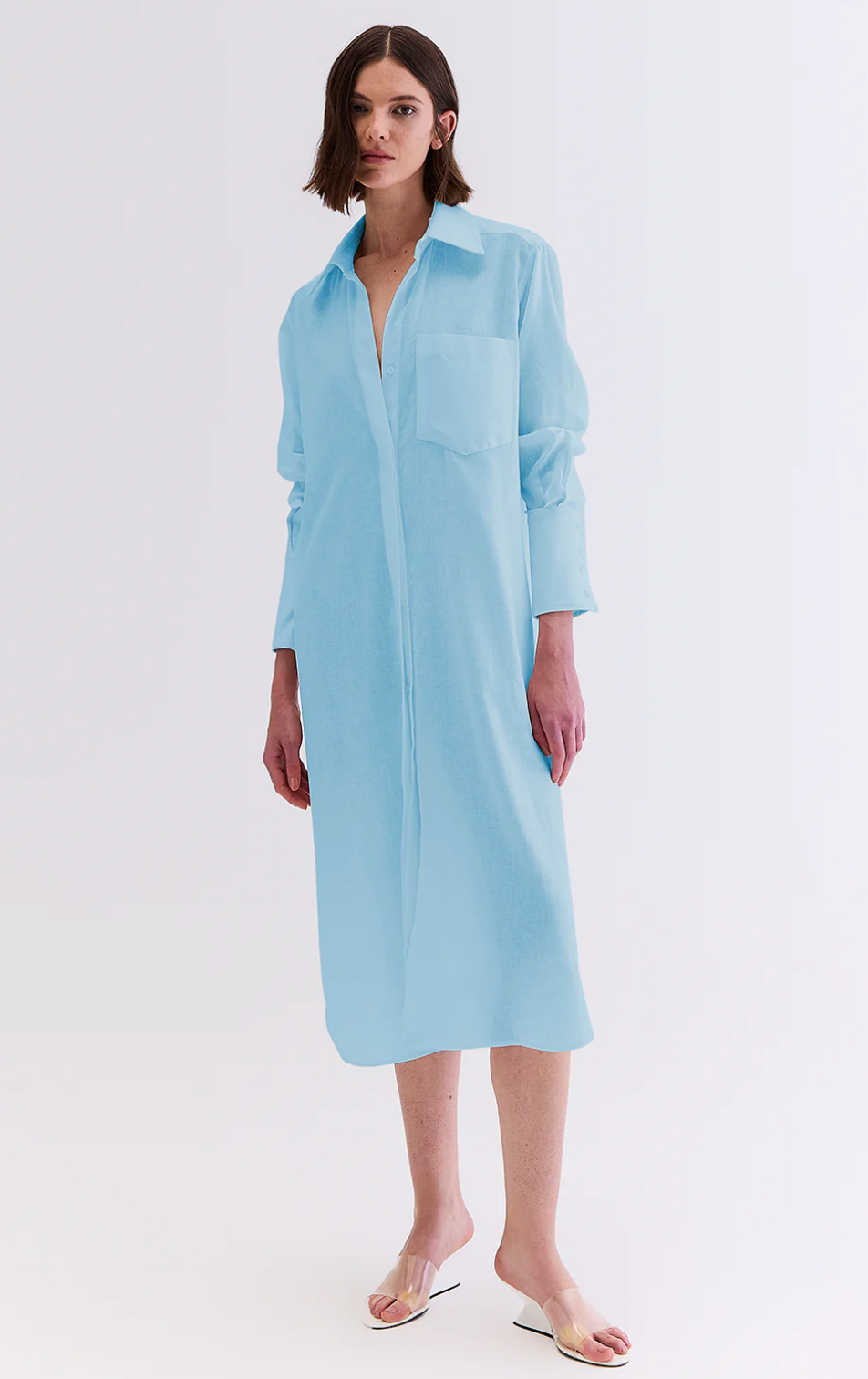 Karina Dress Sky Blue