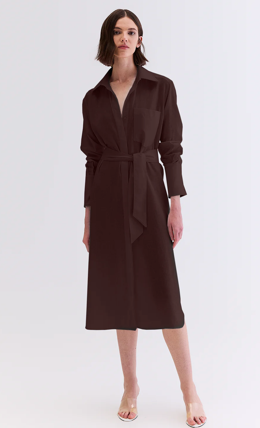 Karina Dress Brown
