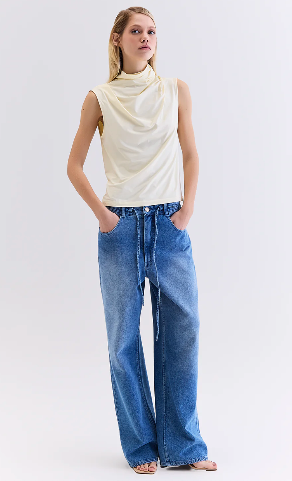 Anita Top Off White