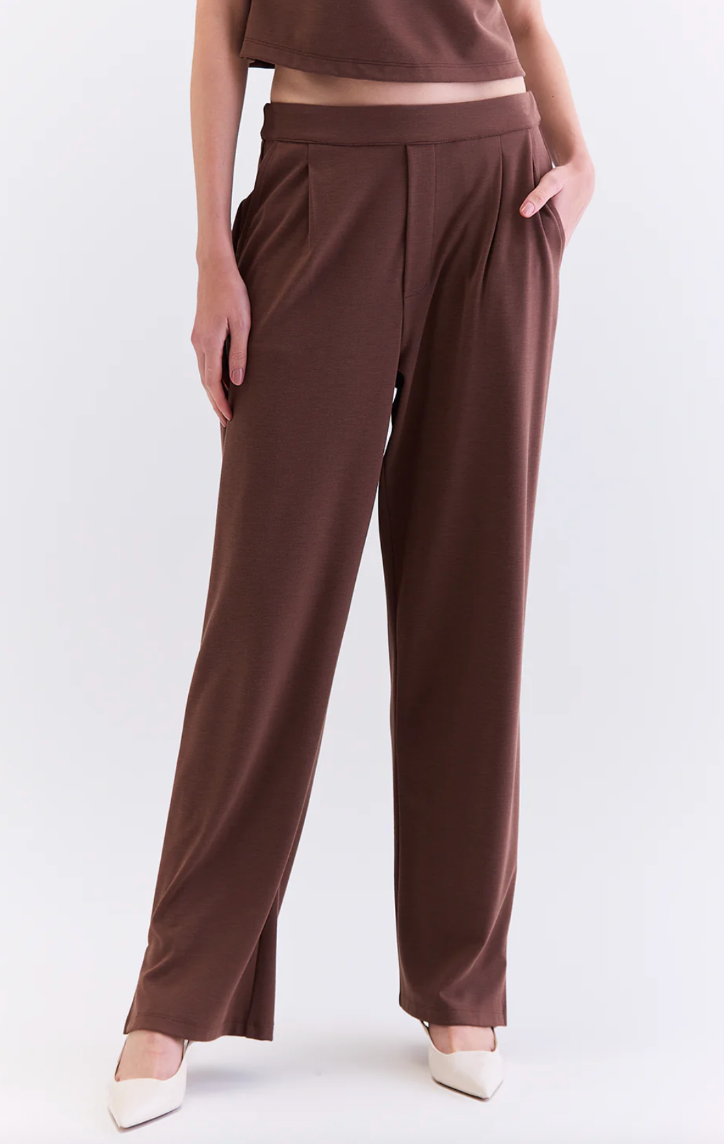 Casaco Pant Brown