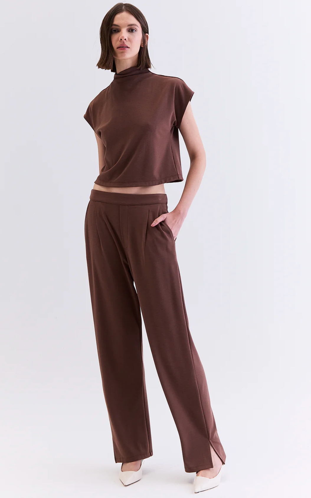 Casaco Pant Brown