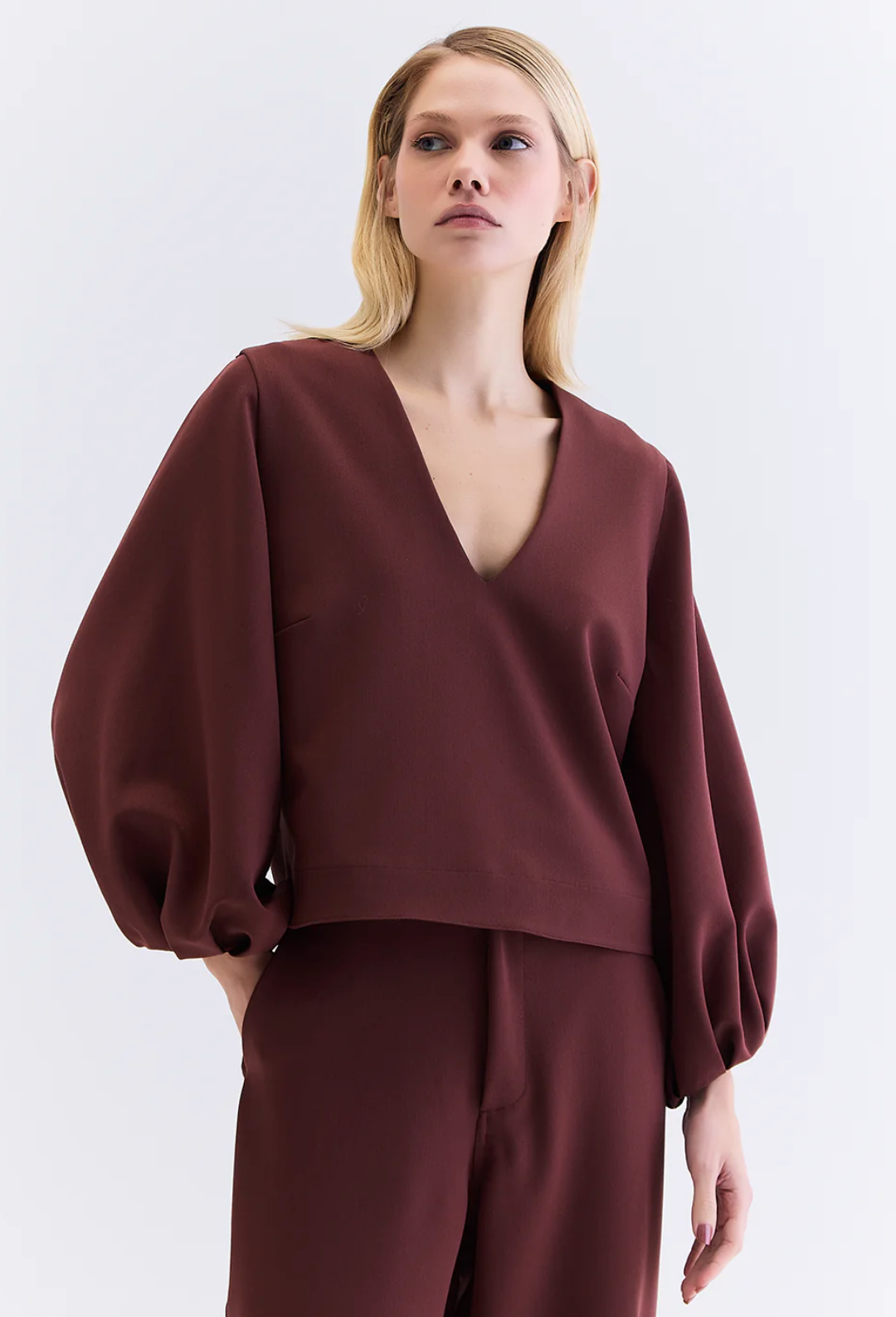 Yisel Top Brown