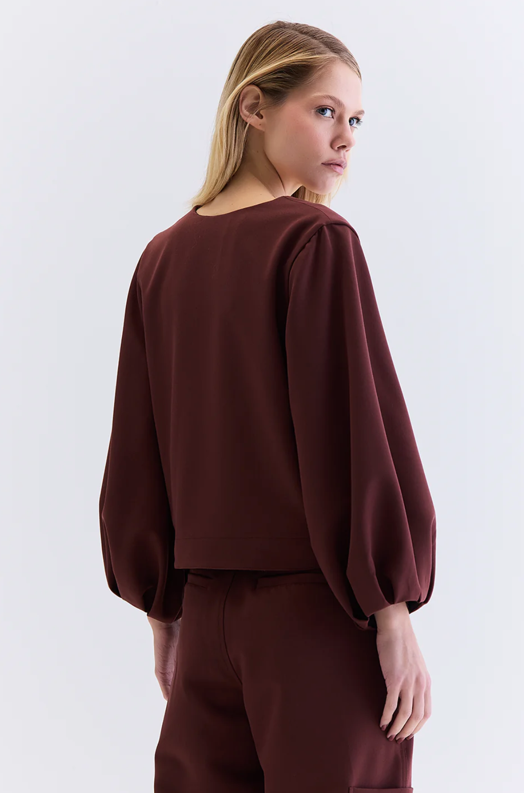 Yisel Top Brown