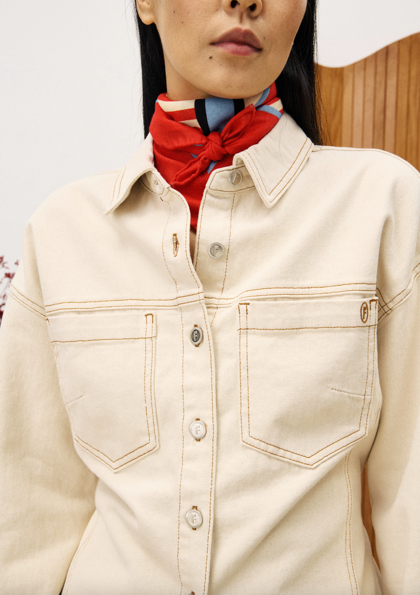 Duras Overshirt Creme