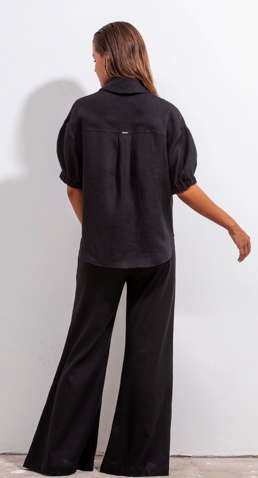 Mar Lino Shirt Black