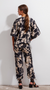 Isa Lino Pant Batik Black