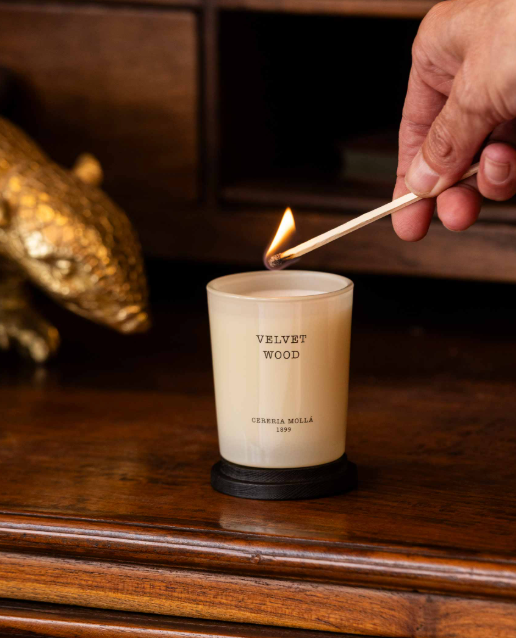 Vaso Mini Velvet Wood