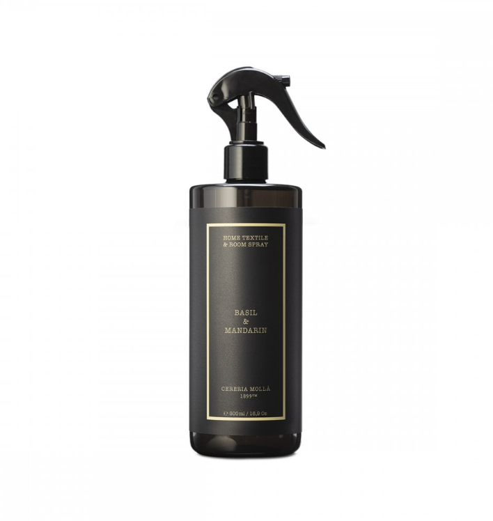 HOME TEXTILE & ROOM SPRAY 500ML. BASIL & MANDARIN