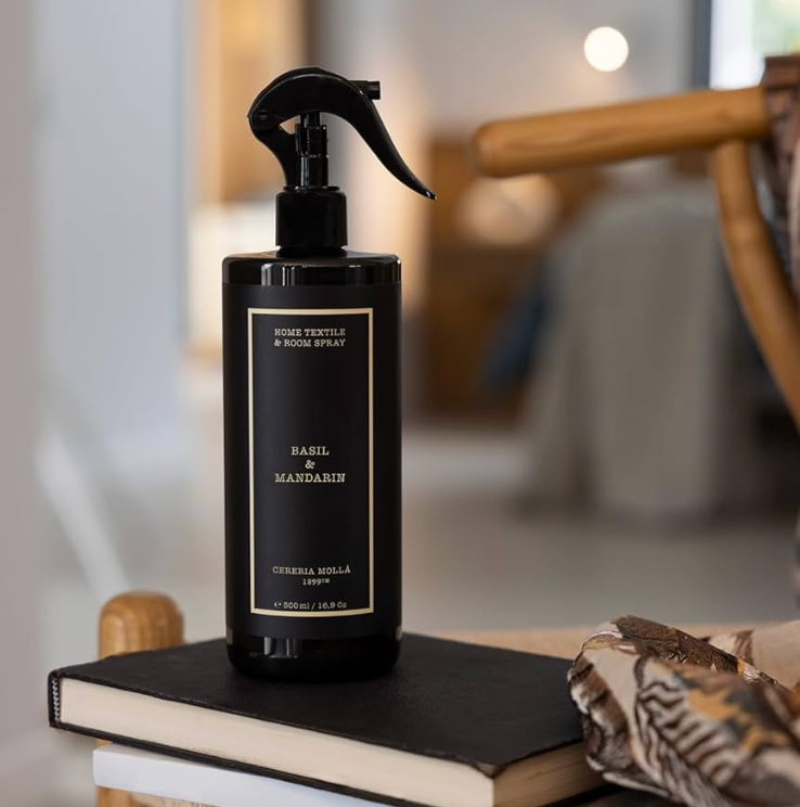 HOME TEXTILE & ROOM SPRAY 500ML. BASIL & MANDARIN