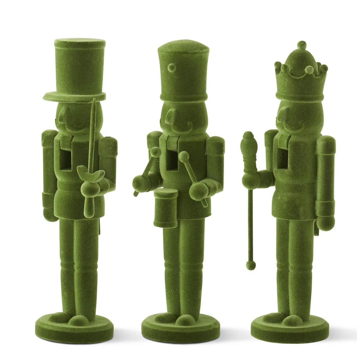 Wood Green Velvet Nutcracker