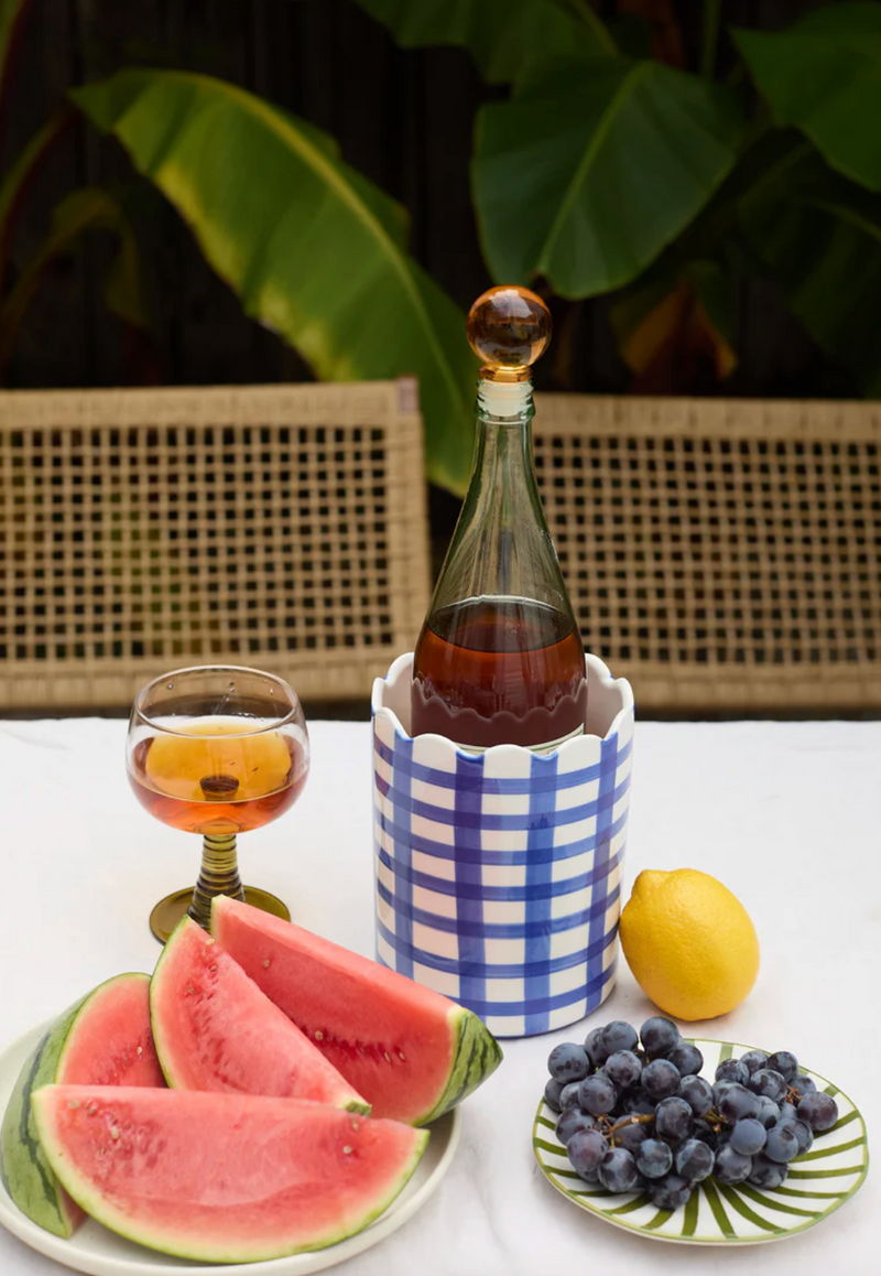 The Moony Glass Bottle Stopper Amber