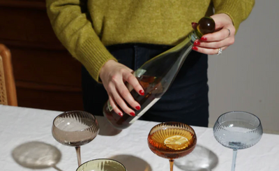 The Moony Glass Bottle Stopper Olive