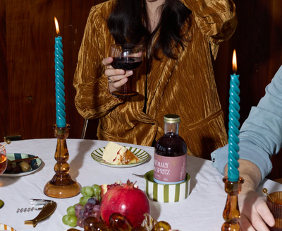 The Izzy Wine Coaster Green