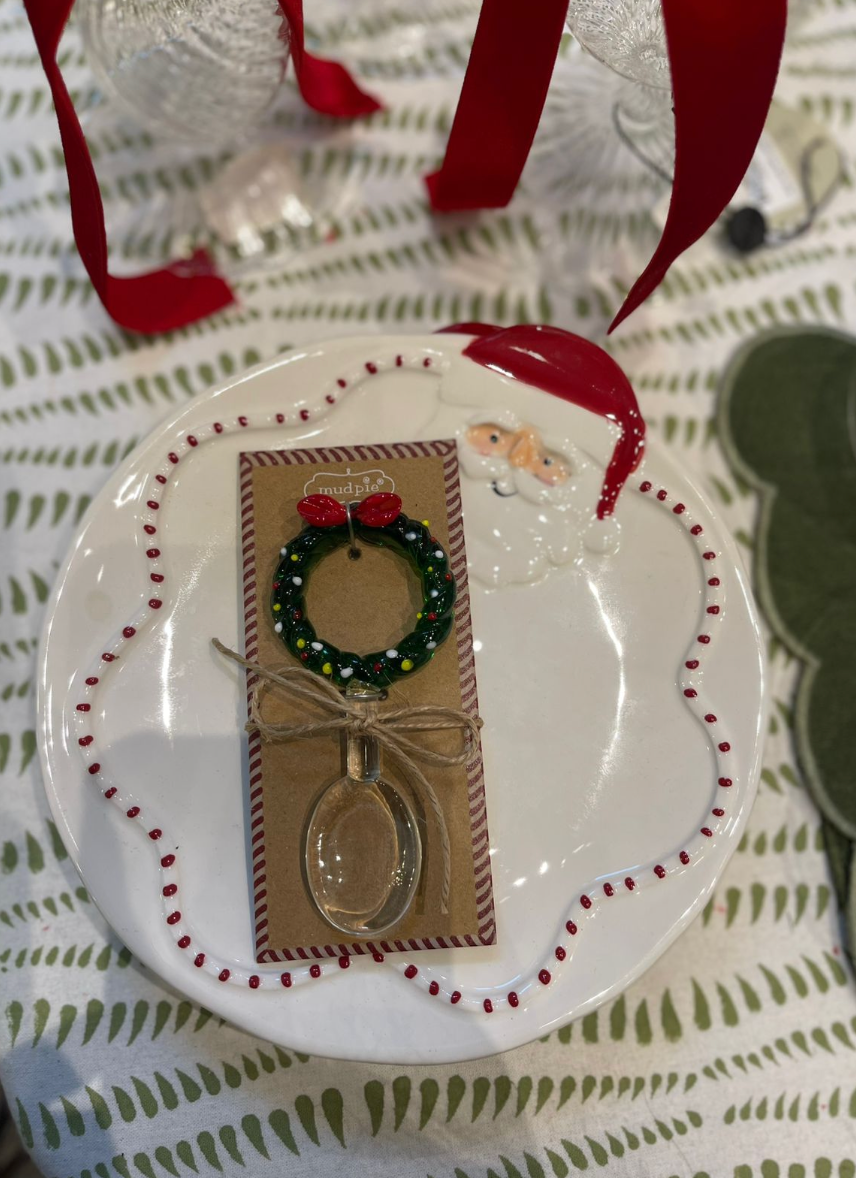 Chirstmas Glass Spoon Wreath