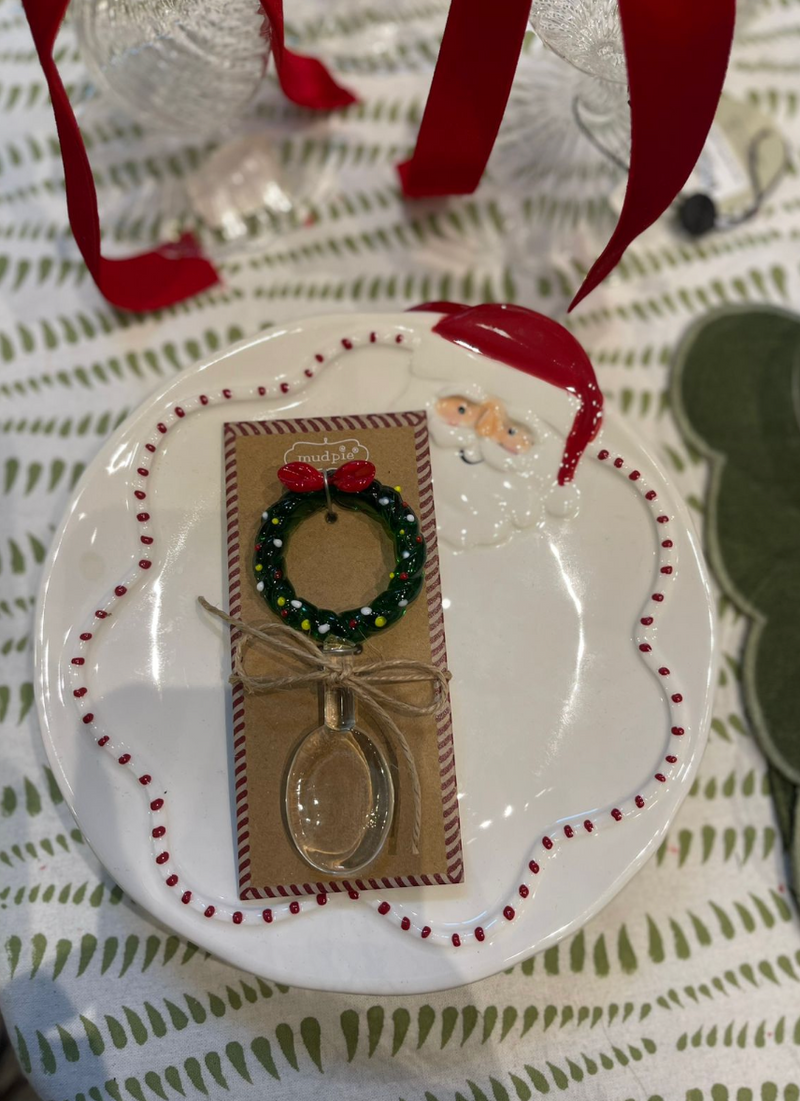 Chirstmas Glass Spoon Wreath