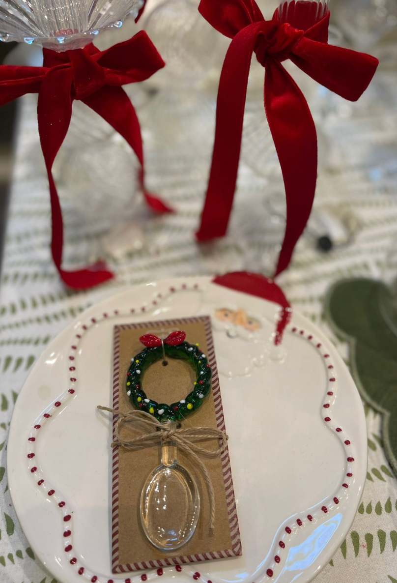Chirstmas Glass Spoon Wreath