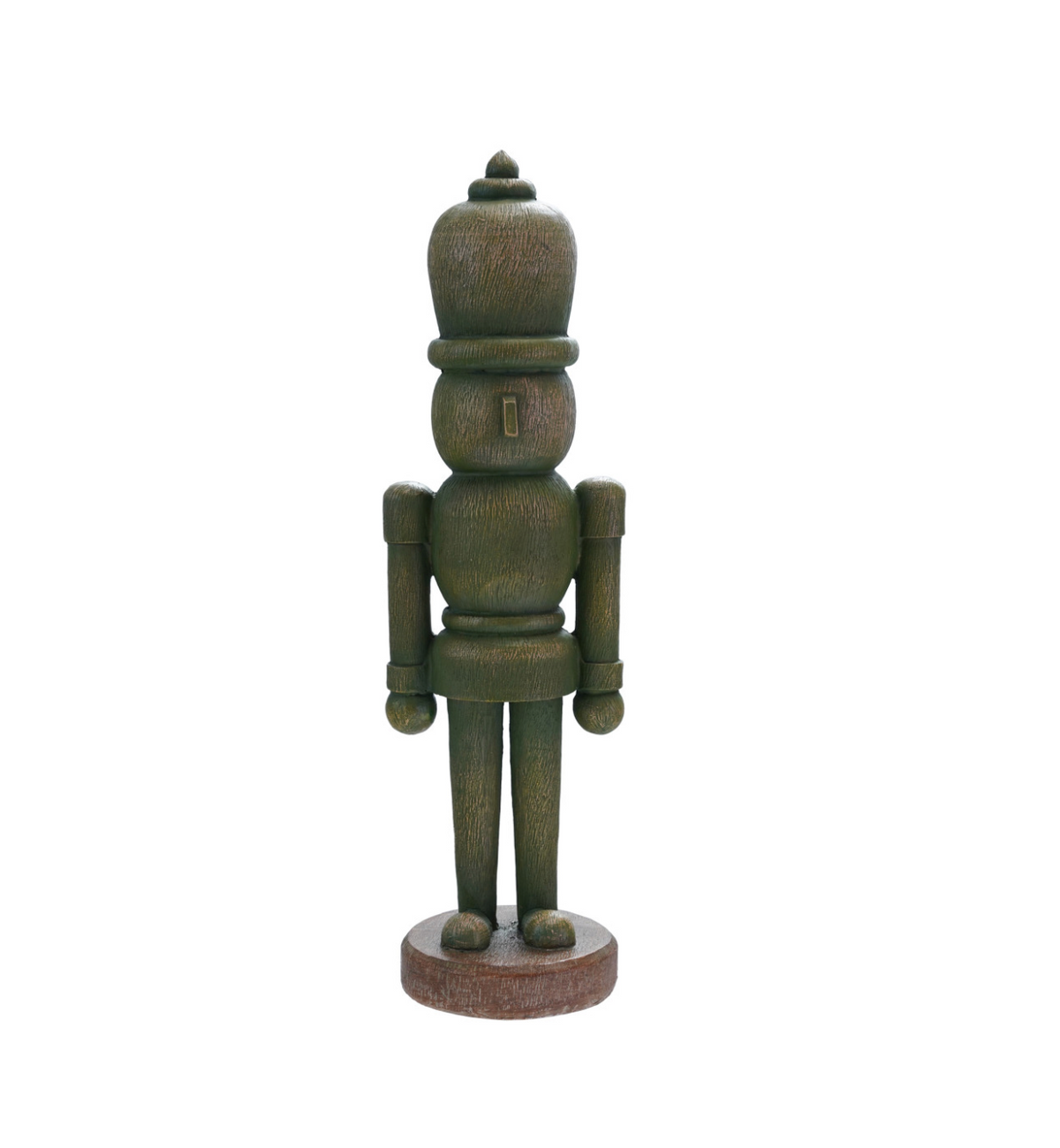 Resin Soldier Wood Finish Green