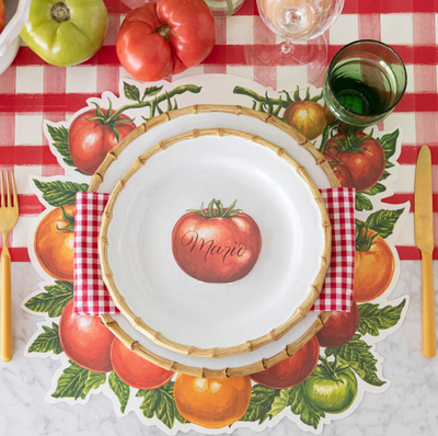 Die cut Tomato Placemat