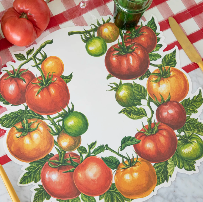 Die cut Tomato Placemat