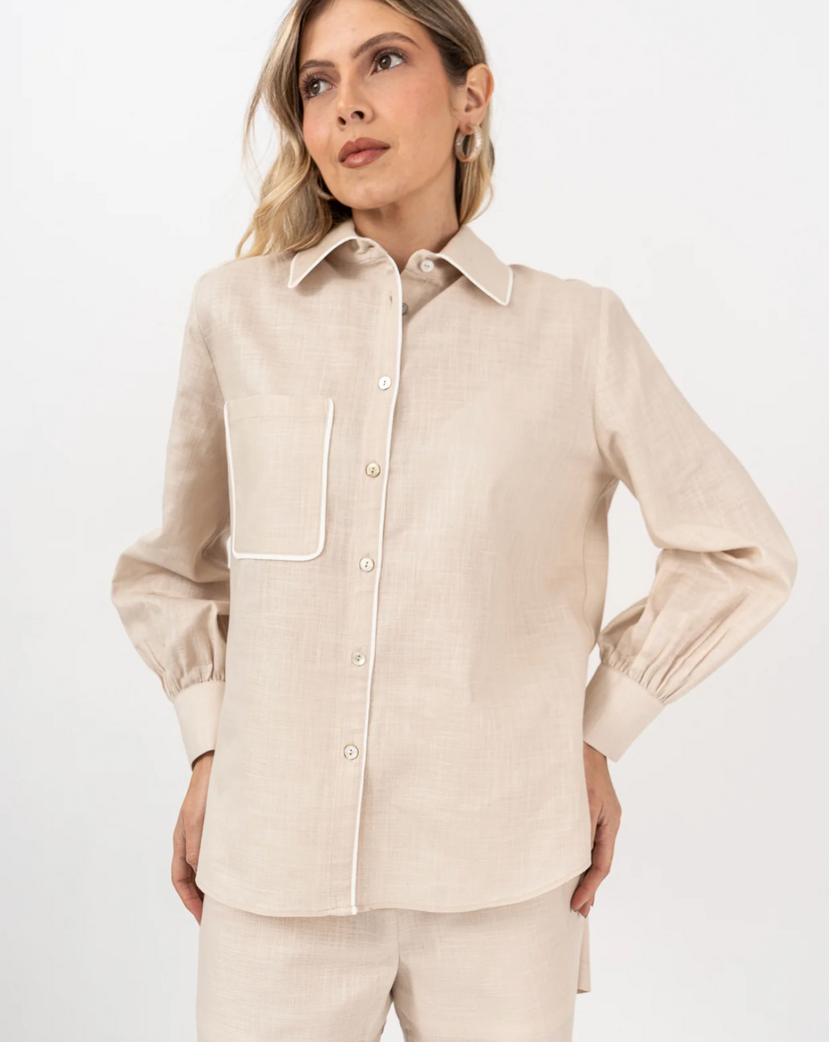 Helena Shirt Beige