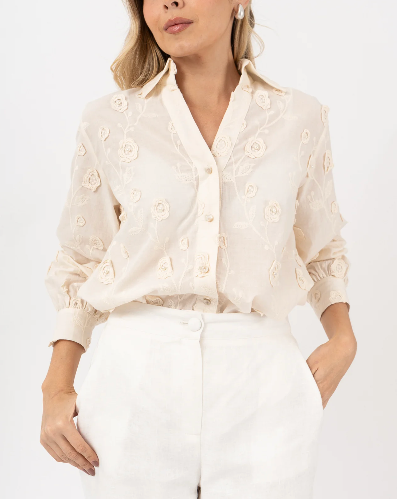 Desire Blouse Beige