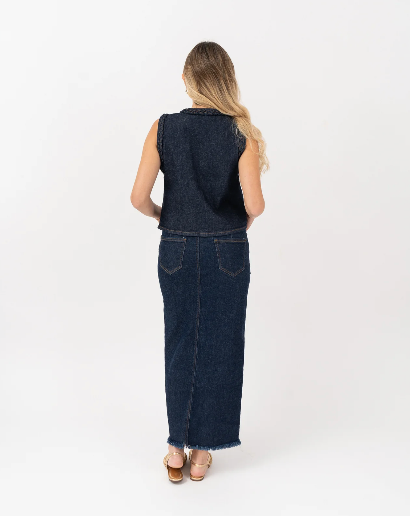 Sabrina Vest Denim