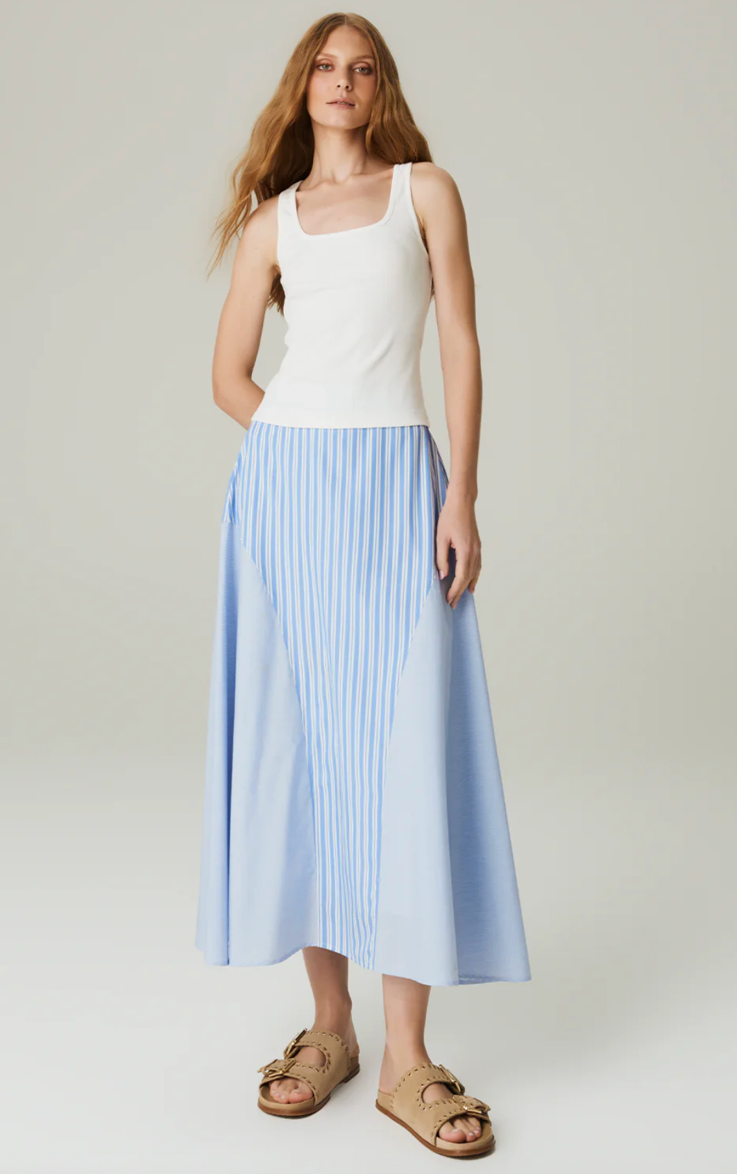 Iana Skirt Sky Blue
