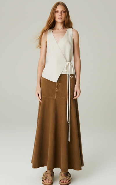 Kai Skirt Brown