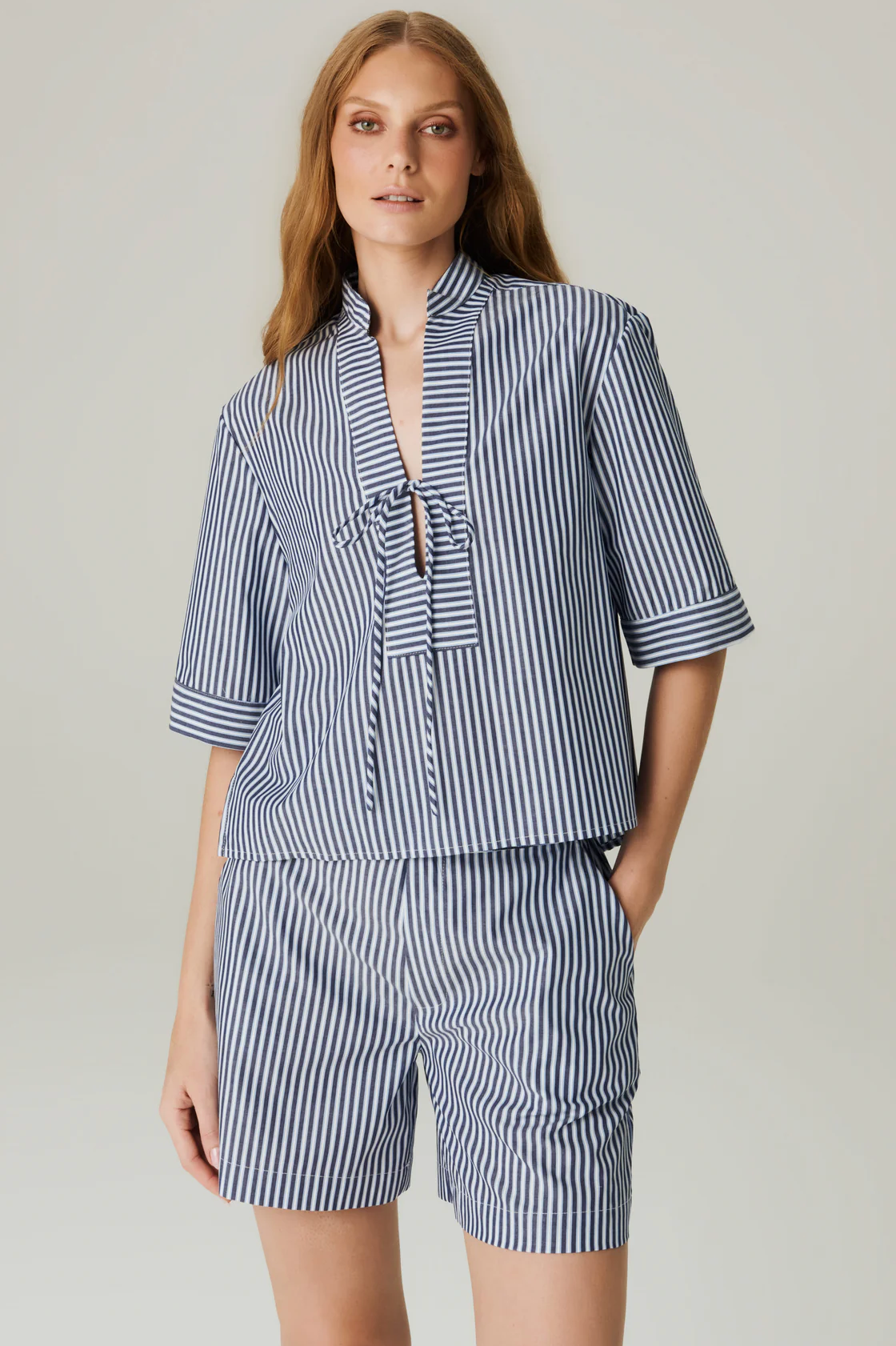 Charlotte Shirt Navy