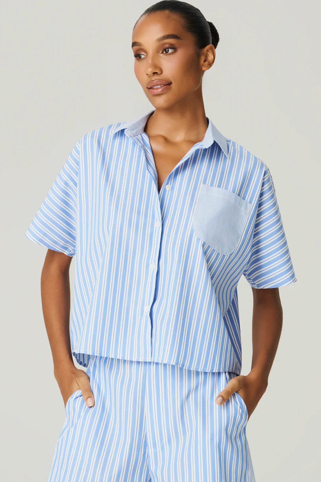 Gina Shirt Sky Blue