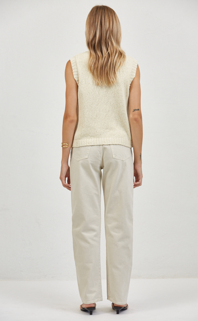 Mod Vest Top Natural