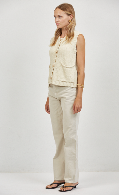 Mod Vest Top Natural