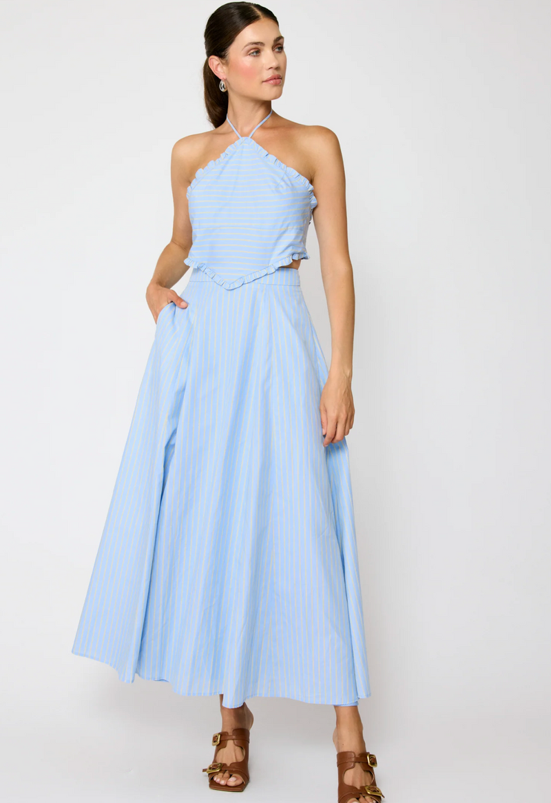 Tobie Dress Blue Multi