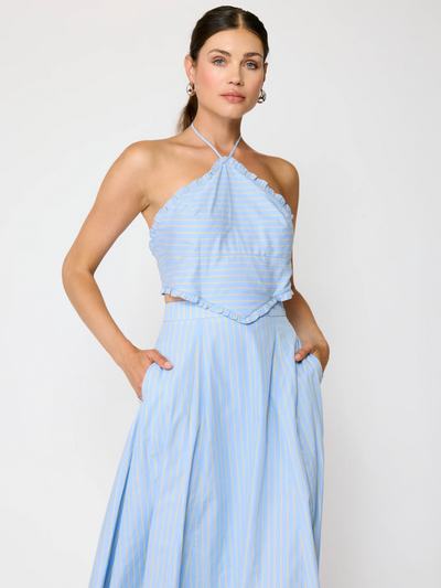 Tobie Dress Blue Multi