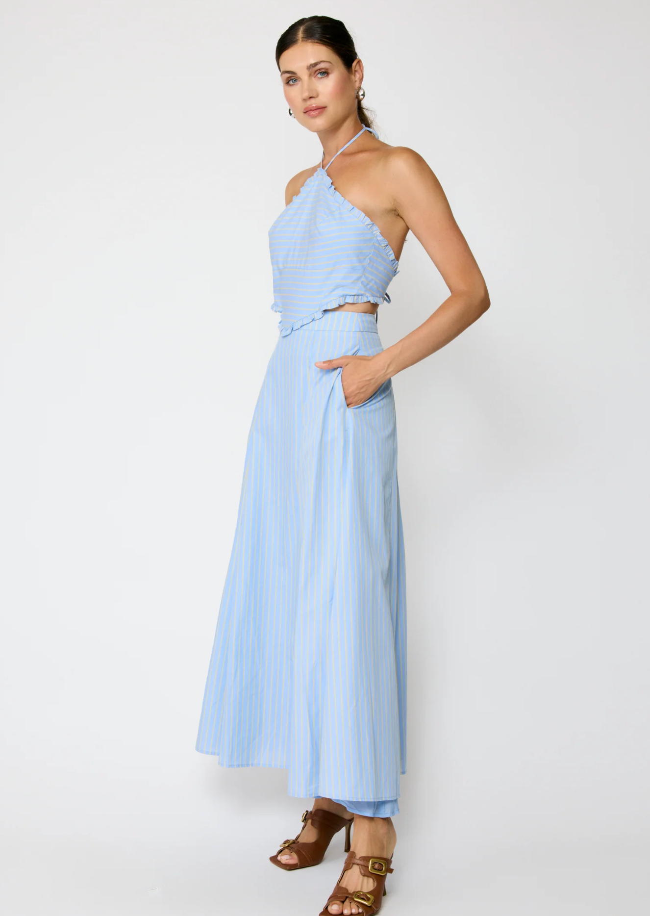 Tobie Dress Blue Multi