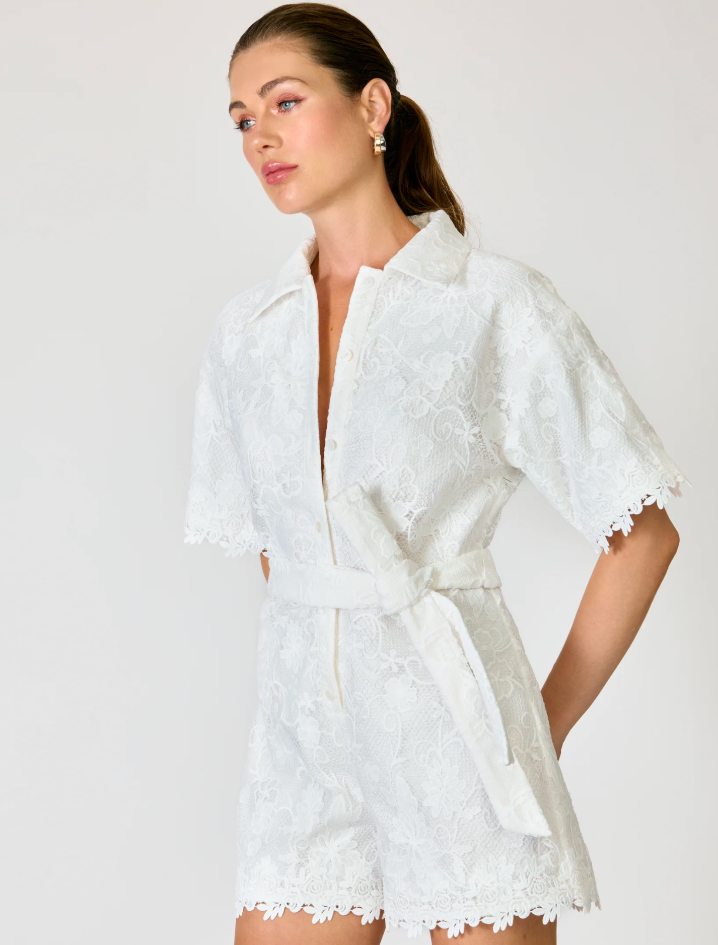 Tosca Romper White